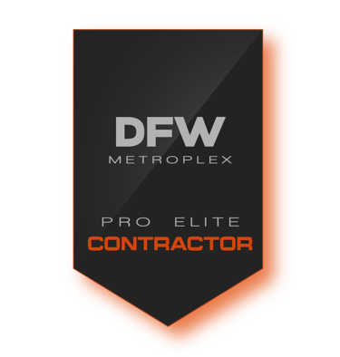 DFW Metroplex Pro Elite Contractor badge