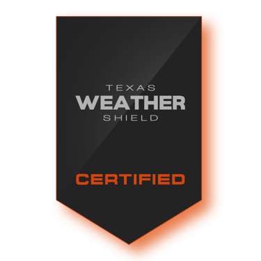 Texas Weather Shield Certified badge