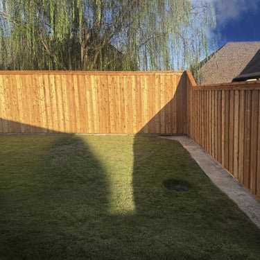 Cedar Privacy Fences by Estrada Fencing, Dallas County